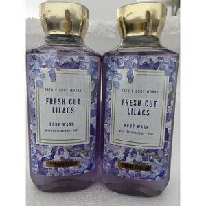 2 New FRESH CUT LILACS BATH & BODY WORKS BODY WASH SHOWER GEL